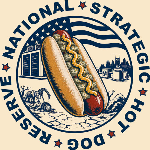 National Strategic Hot Dog Reserve Seal